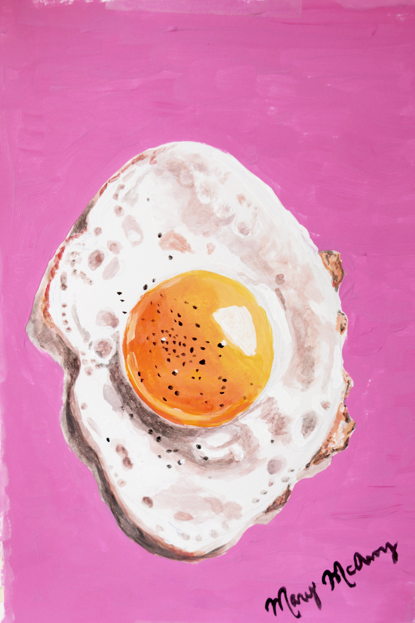 "Pink Yolk-y Club" – 6x9 Gloss Print
