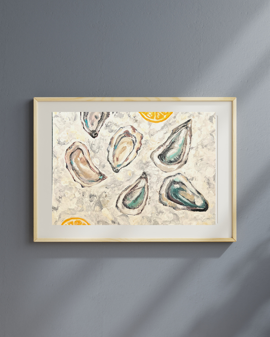 "On the Half Shell" 6x8 Fine Art Print (Matte)